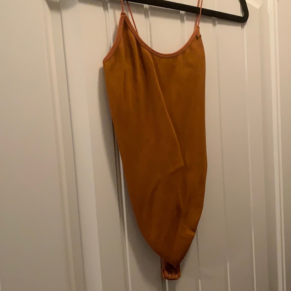 Dark Orange bodysuit from Urban Outfitters